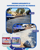 LIMPA PEDRA SOLUCIONA FORTE 5L - Soluciona Restauração de Pisos