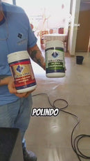 PREPARADOR SOLUCIONA INTENSO 1KG (Pó Preparador para superfícies extremamente ásperas ou contaminadas. Polidor de pisos antiderrapantes)