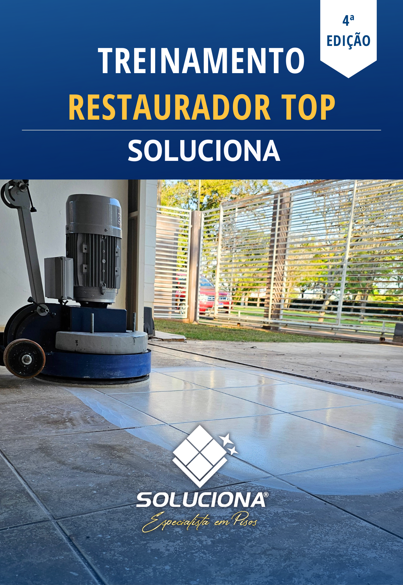 O melhor treinamento de restauração de pisos do Brasil!