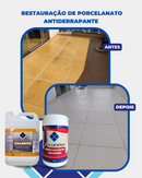 DESINCRUSTANTE TALENTO 5L (Detergente para desencardimento de pisos e pós-obra. Remove resíduos de cimento) - Soluciona Restauração de Pisos