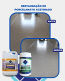 ULTRA LIMPADOR  SOLUCIONA ESMALTADO 1KG (Limpador esfoliante, elimina encardimento sem danos ao esmalte) - Soluciona Restauração de Pisos