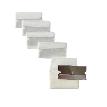 REFIL LÂMINA RATINHO PACOTE COM 5 UNIDADES - Soluciona Restauração de Pisos