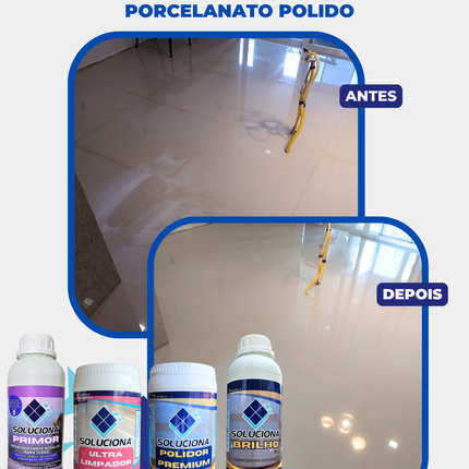 DESINCRUSTANTE ALCALINO PRIMOR 5L (Detergente alcalino para desencardimento de pisos sensíveis/ Removedor de ceras e resinas base d'água) - Soluciona Restauração de Pisos
