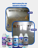 POLIDOR TÉCNICO SOLUCIONA 1KG (Polidor universal, utilizado com politriz elimina manchas de superfícies cerâmicas e polidas) - Soluciona Restauração de Pisos