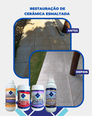 VITRIFICANTE SOLUCIONA BRILHO PLUS+ 5L (Vitrificante e Cristalizante para aumento do brilho e resistência dos revestimentos) - Soluciona Restauração de Pisos