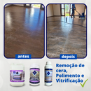 DESINCRUSTANTE ALCALINO PRIMOR 5L (Detergente alcalino para desencardimento de pisos sensíveis/ Removedor de ceras e resinas base d'água) - Soluciona Restauração de Pisos