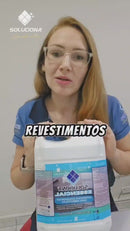 SOLUCIONA ESSENCIAL 1L (Detergente neutro ultra concentrado, específico para limpeza diária e conservação do brilho em pisos sensíveis)