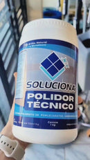 POLIDOR TÉCNICO SOLUCIONA 1KG (Polidor universal, utilizado com politriz elimina manchas de superfícies cerâmicas e polidas)