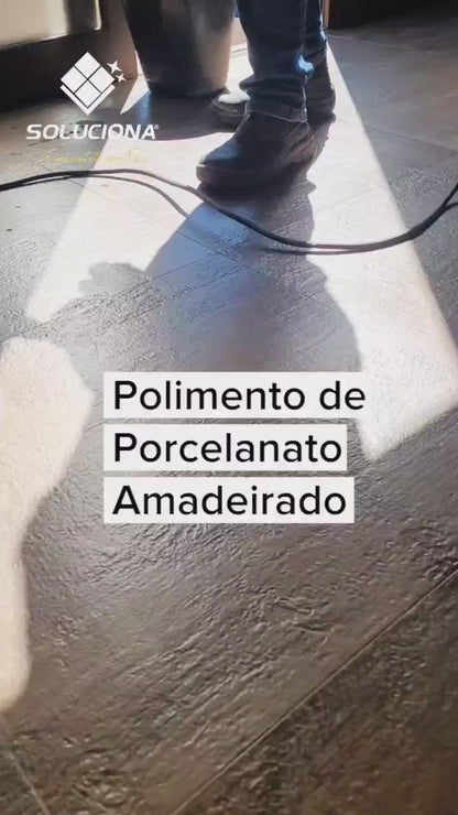 POLIDOR ESMALTE SOLUCIONA 1KG (Ultilizado com politriz, remove manchas em superfícies esmaltadas. Brilho intenso e definitivo!)